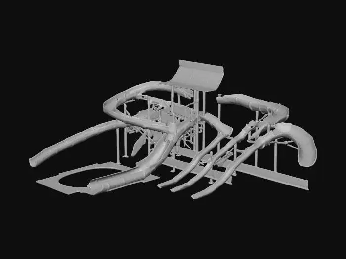 3D model for Water Slide Oasis