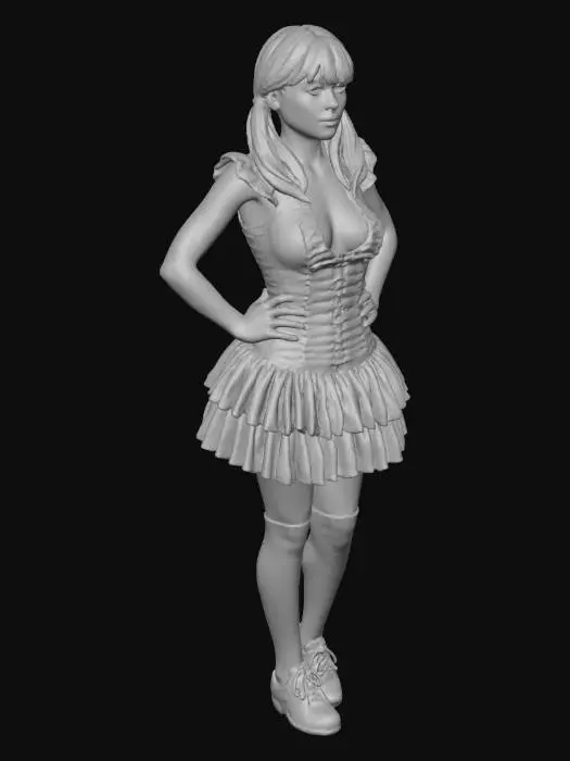 3D model for Gothic Elegance