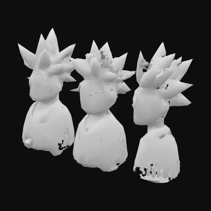 3D model for Leafy Character 