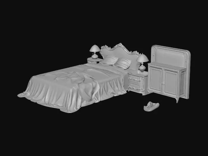3D model for Gilded Dream Suite