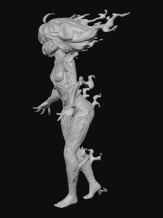 3D model for Frostfire Wraith