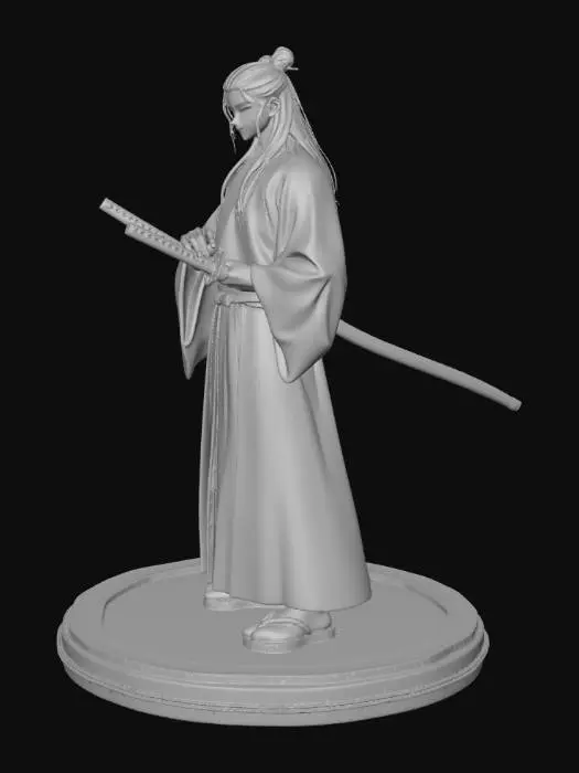 3D model for Midnight Samurai