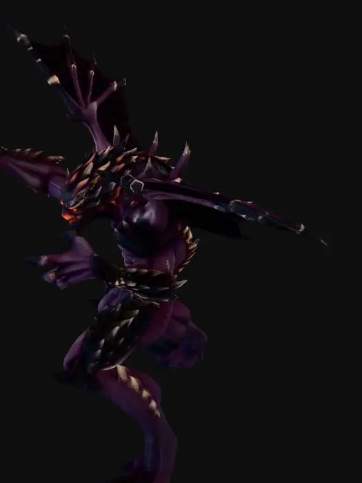 3D model for Ashen Leviathan