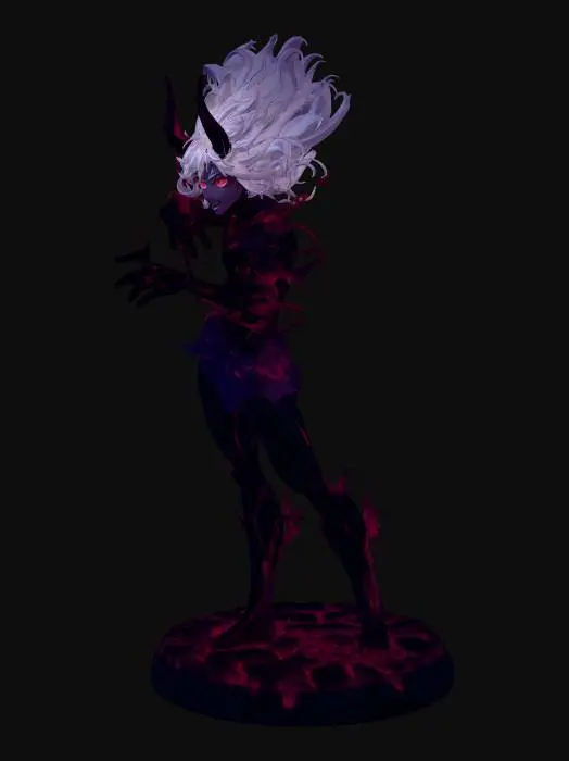 3D model for Crimson Emberfiend
