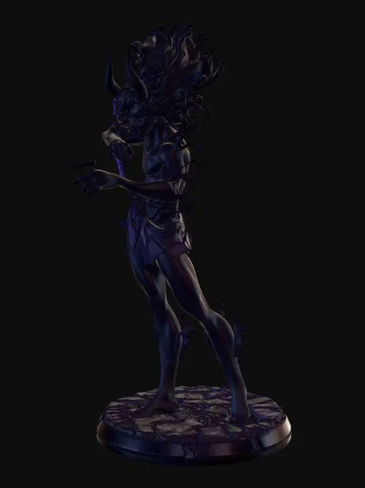 3D model for Crimson Emberfiend