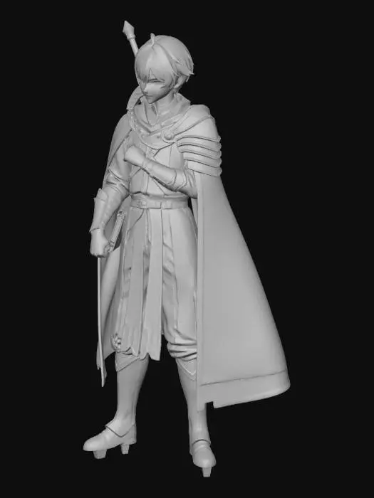 3D model for JULIUS — THE BURNING HEART