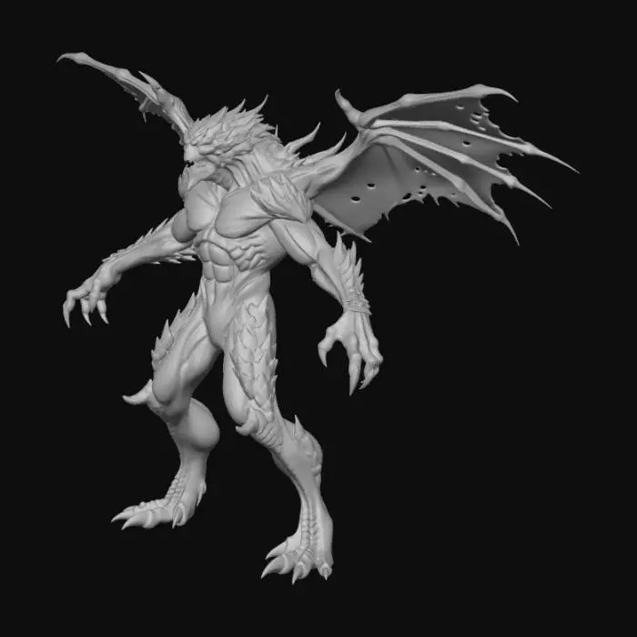 3D model for Ashen Leviathan