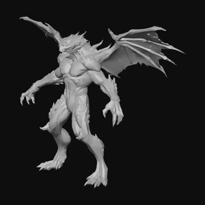 3D model for Ashen Leviathan