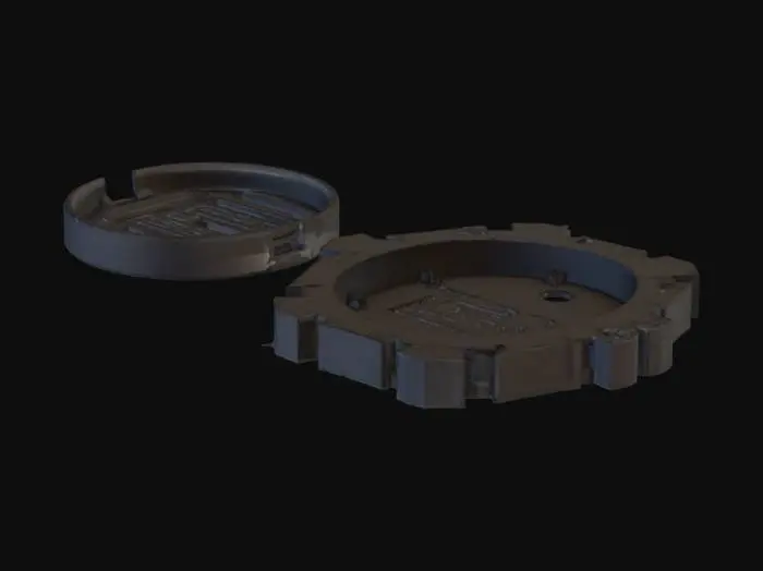 3D model for Dual Base Set
