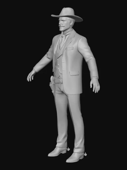 3D model for Dusty Gentleman