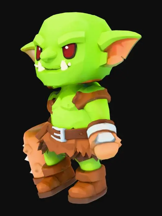 3D model for Goblin Warrior