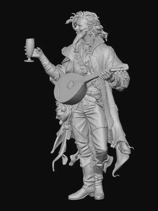3D model for Bard's Celebration