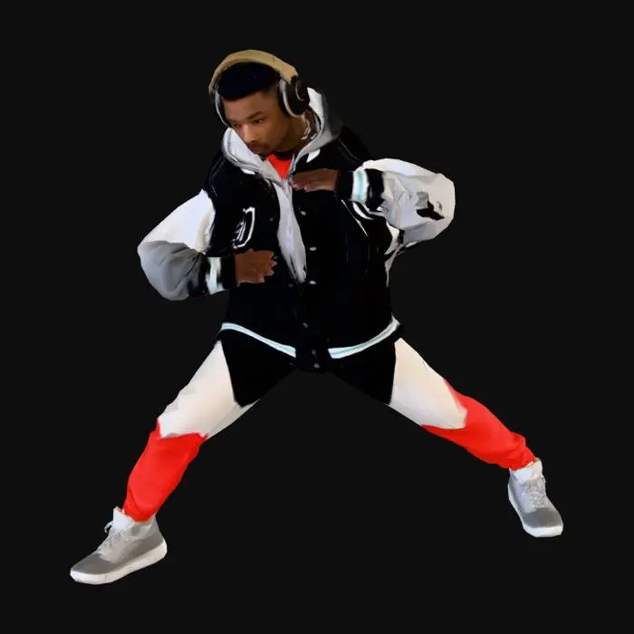 3D model for Urban Beat Stance