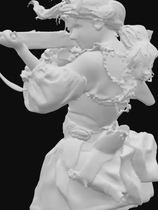 3D model for Sharpshooter Heroine