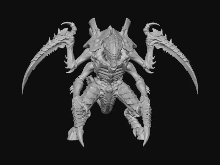 3D model for warhammer 40k tryainds