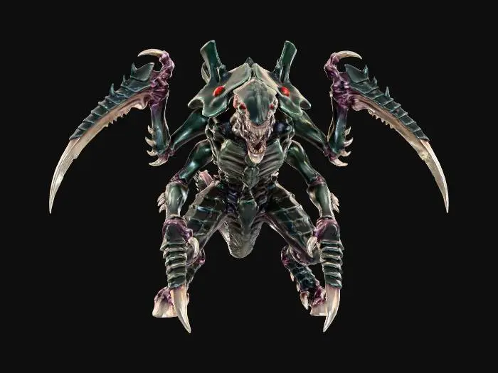 3D model for warhammer 40k tryainds