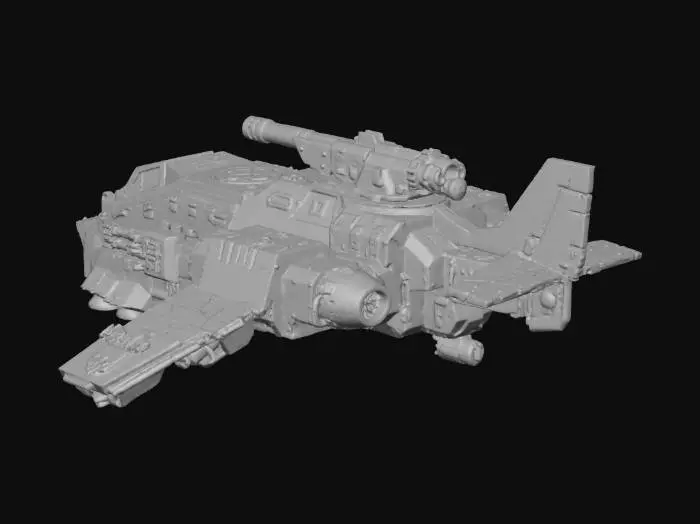 3D model for warhammer 40k 
thunder hawk gunship