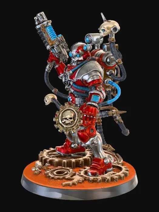 3D model for warhammer 40k adeptus mechanicus