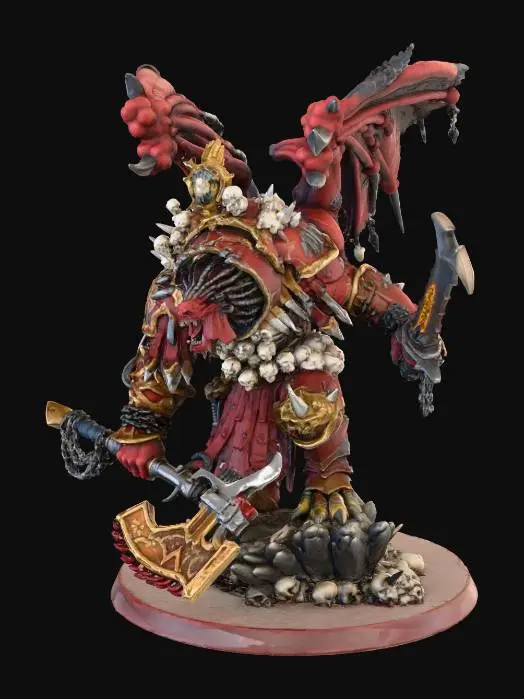 3D model for warhammer 40k world eater