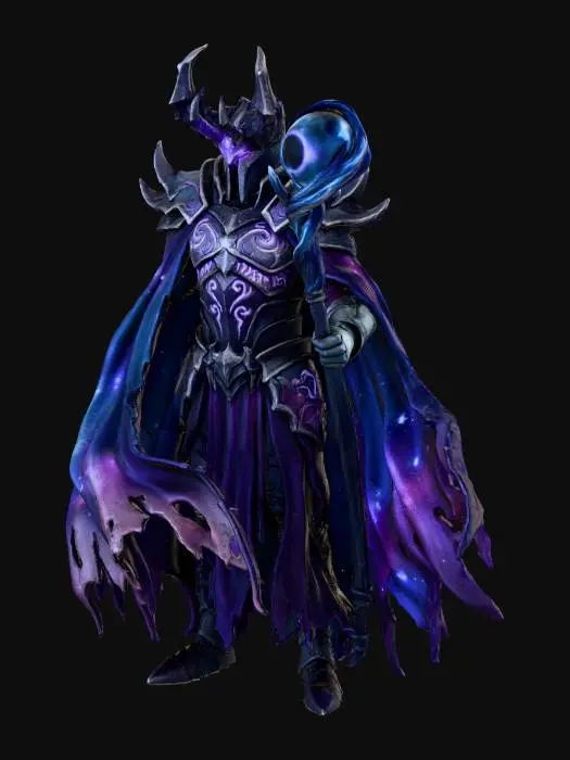 3D model for where winds meet void king