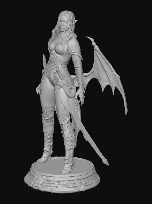 3D model for Dark Enchantress