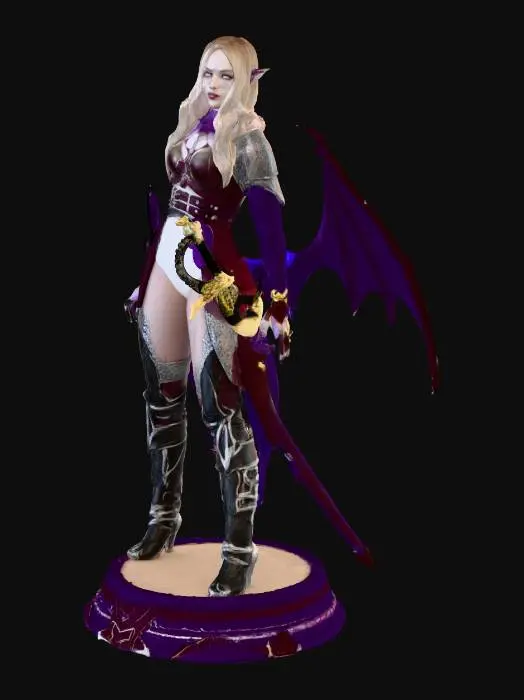 3D model for Dark Enchantress