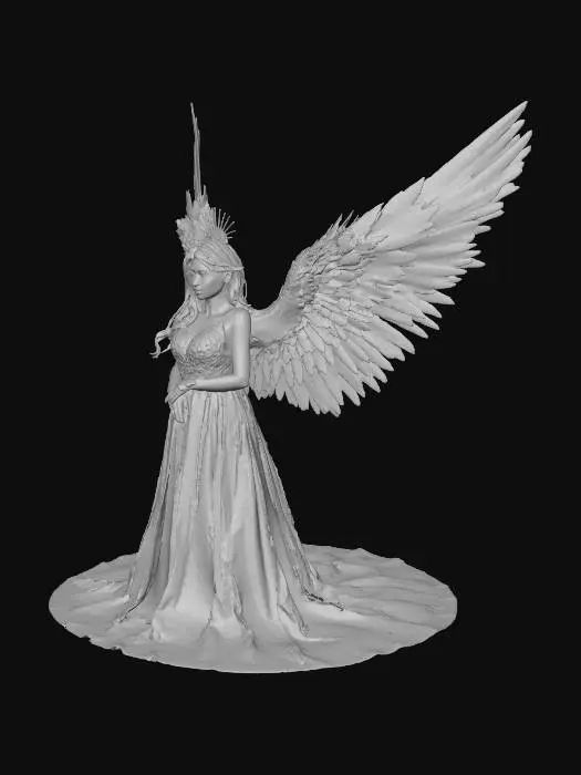3D model for heavenly angel queen