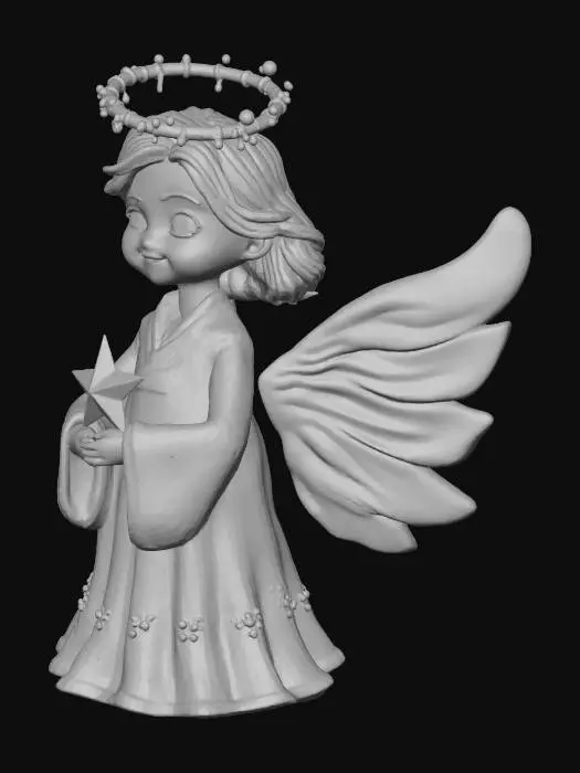 3D model for Christmas angel