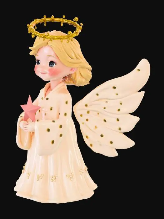 3D model for Christmas angel