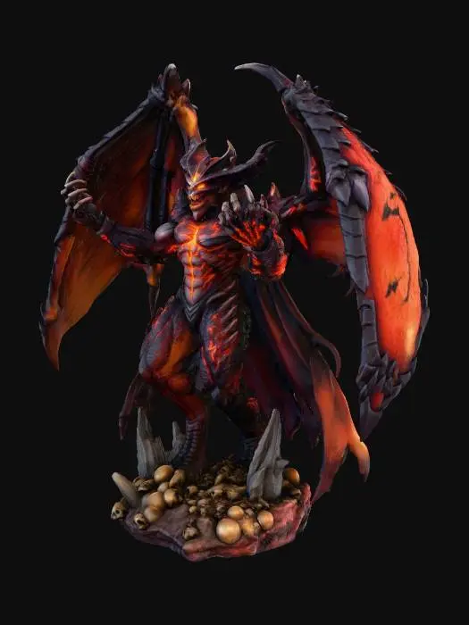 3D model for prime evil diablo- diablo 3