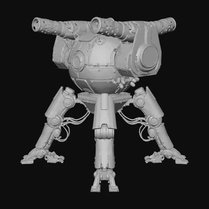 3D model for sentry bot fallout 4