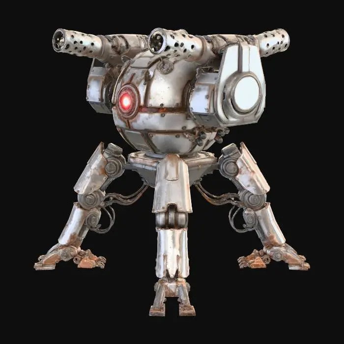 3D model for sentry bot fallout 4
