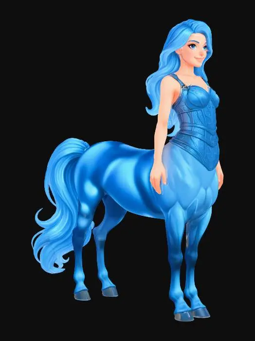 3D model for Female centaur