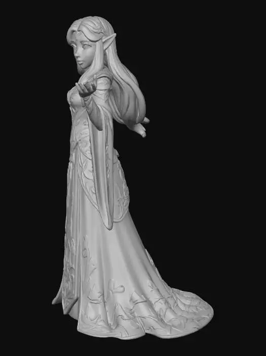 3D model for Crysteen Sorceress