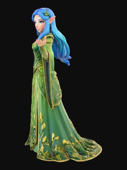 3D model for Crysteen Sorceress