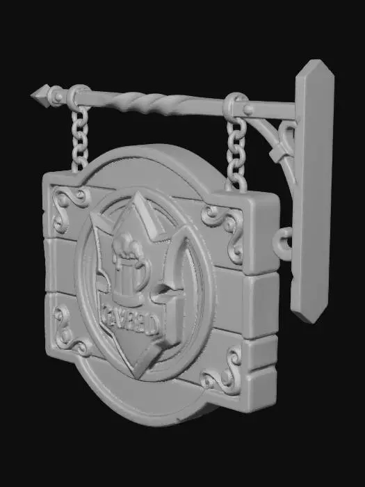 3D model for Tavern Emblem Sign