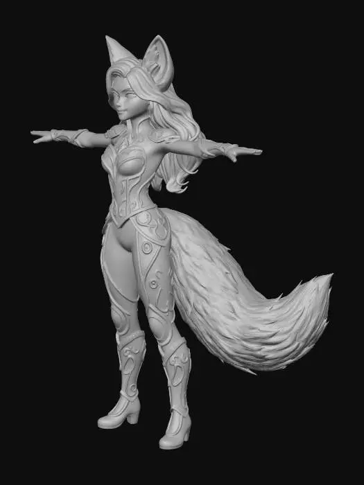 3D model for Vixen
