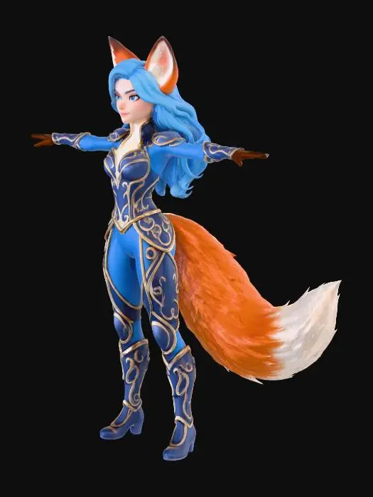 3D model for Vixen