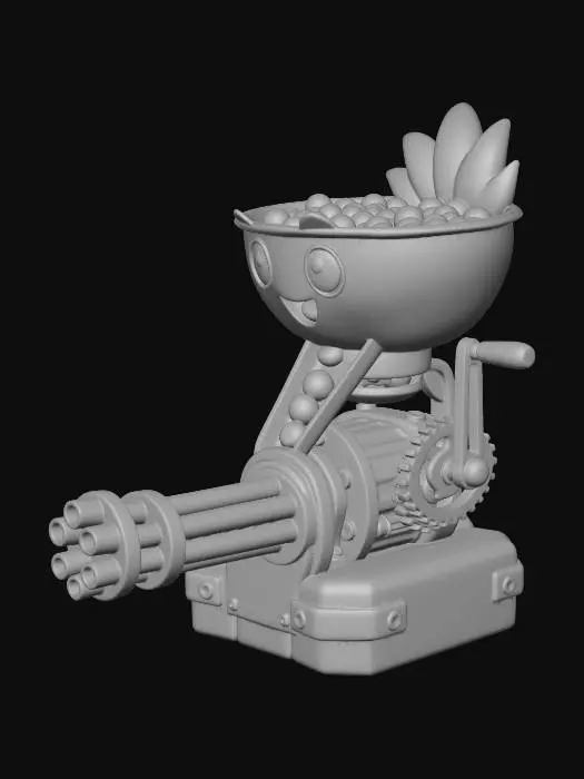 3D model for Gumball Gatling