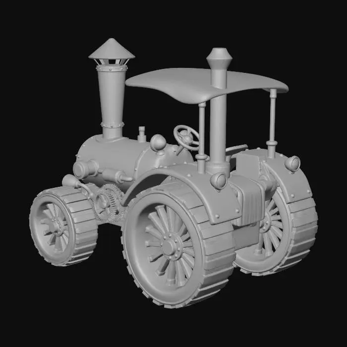 3D model for Tractor