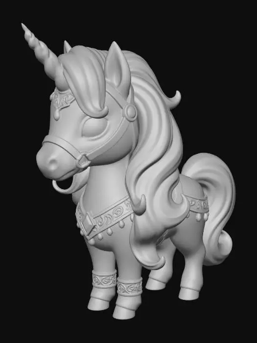 3D model for Pastel Dream Unicorn