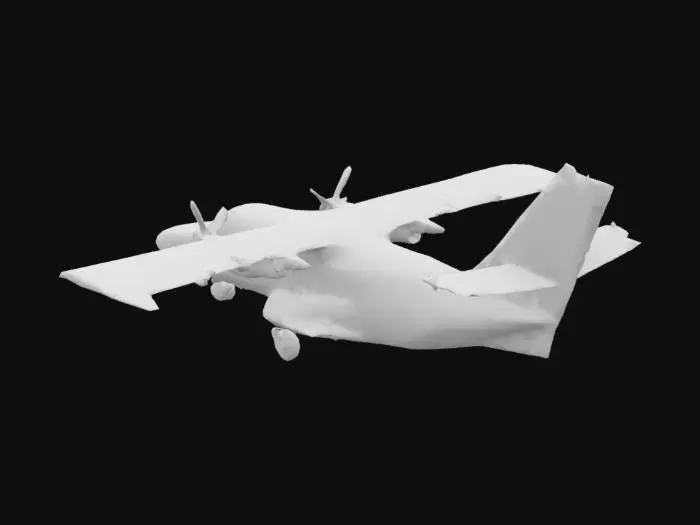 3D model for Plane on Runway