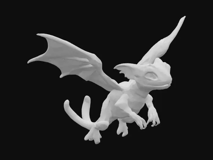 3D model for Tiny Dragon