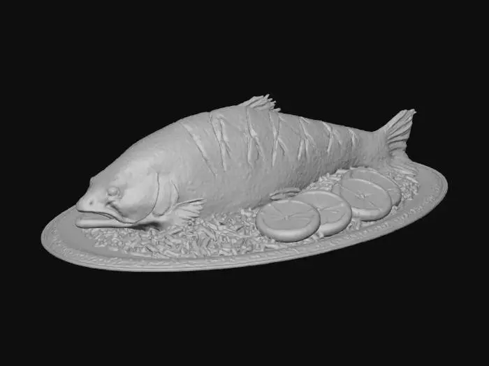 3D model for Salmon Feast, #Thanksgiving#