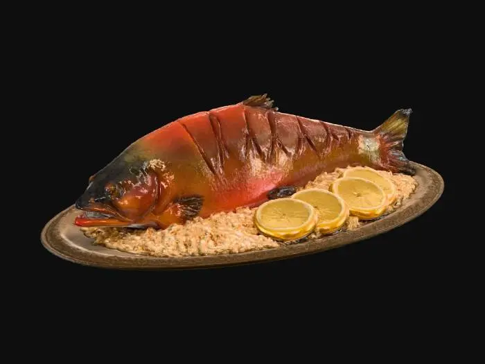 3D model for Salmon Feast, #Thanksgiving#