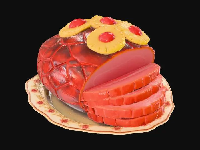 3D model for Holiday Ham, #Christmas2025#