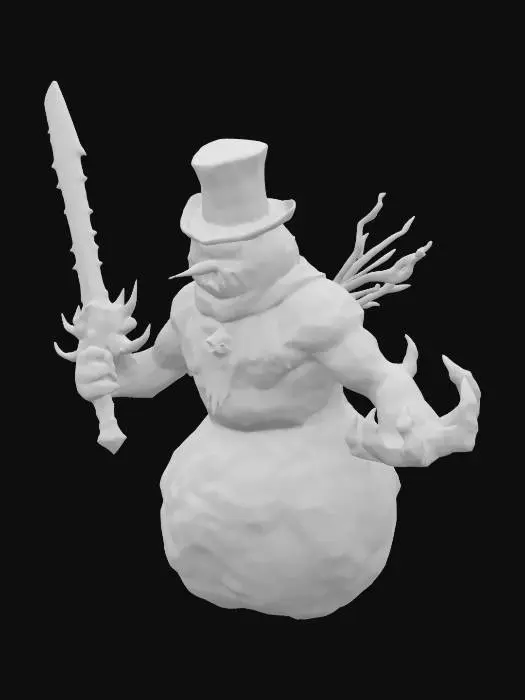 3D model for Frostbound Warrior