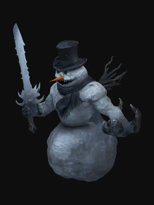 3D model for Frostbound Warrior