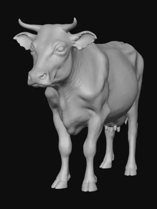 3D model for Zombified Bovine #2
