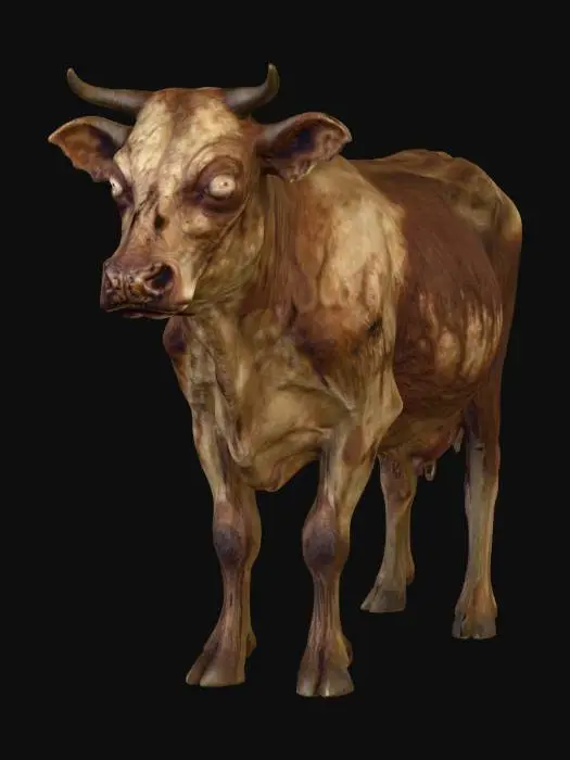 3D model for Zombified Bovine #2